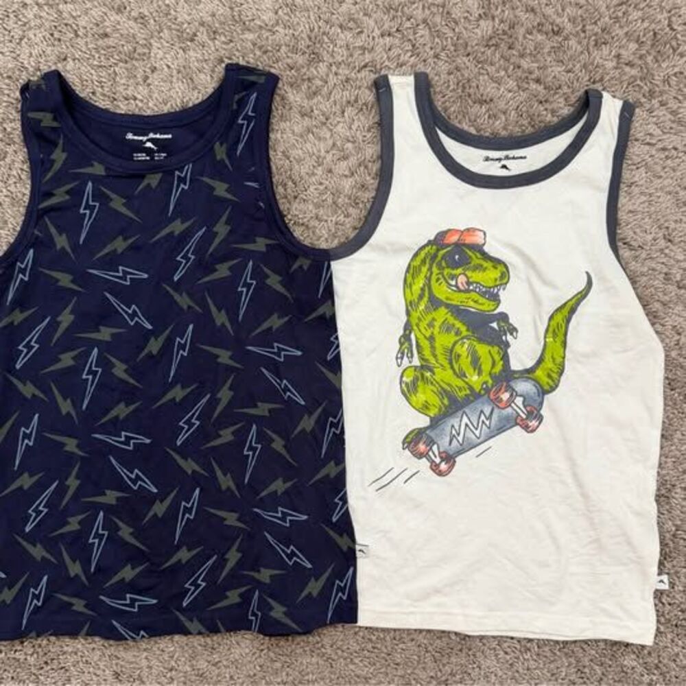 II5  Boys/Kids Tommy Bahama Boys Tank Tops Size 7/8 NWOT